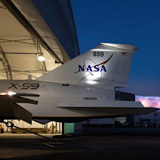 NASA's X-59 supersonic jet passes key wind tunnel test