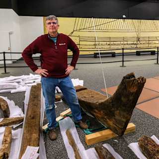 Revolutionary War gunboat found at Ground Zero nears rebuild