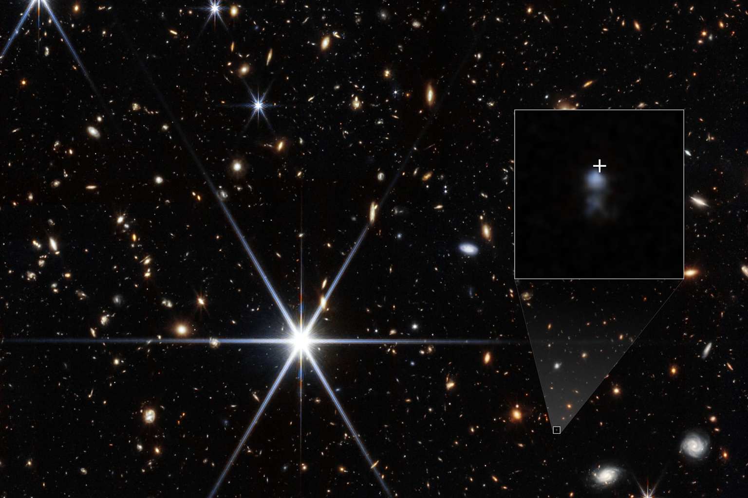 Webb rastrea el estallido rápido de radio más lejano hasta una galaxia diminuta