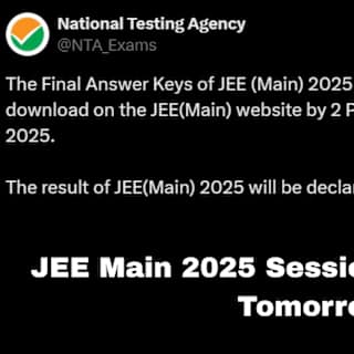 JEE Main 2025 Session 2 results announced April 19