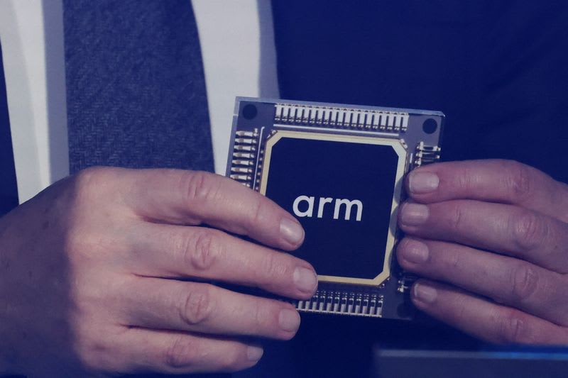 Arm shares slide as chip supply shortage clouds strong AI-driven earnings