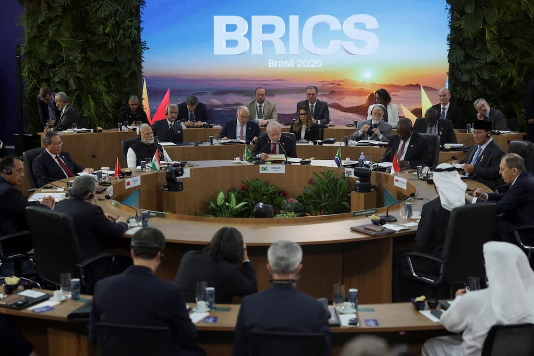 Trump threatens extra 10% tariffs on BRICS as leaders meet ...