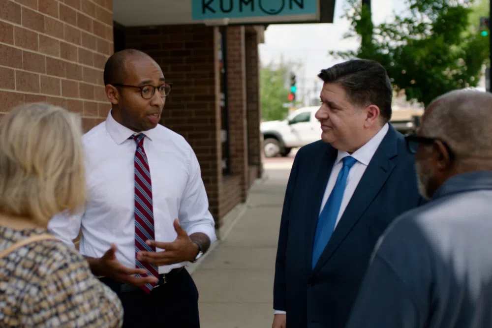 Gov. Pritzker announces Christian Mitchell as new running ...