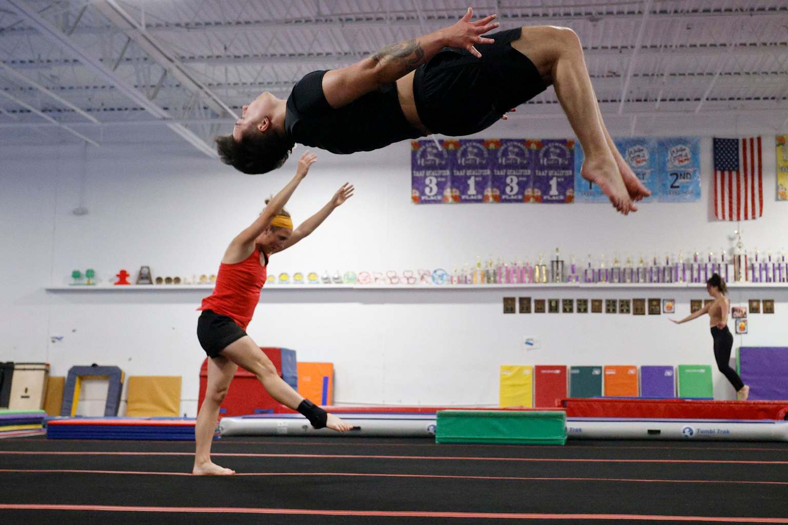 D-FW gyms see boom in adult tumbling, gymnastics interest ...