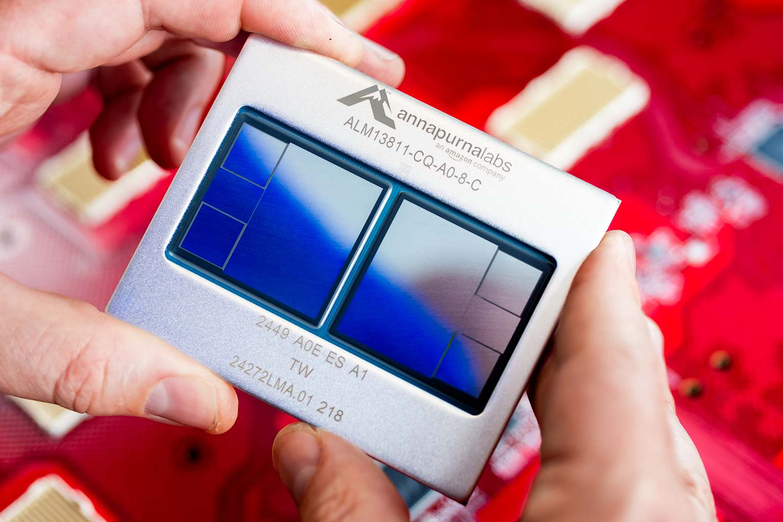 아마존은 자사의 맞춤형 AI 칩이 150% 성장 기록했다 밝혀