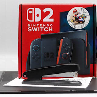 GameStop's infamous Switch 2 stapler hits $100K on eBay