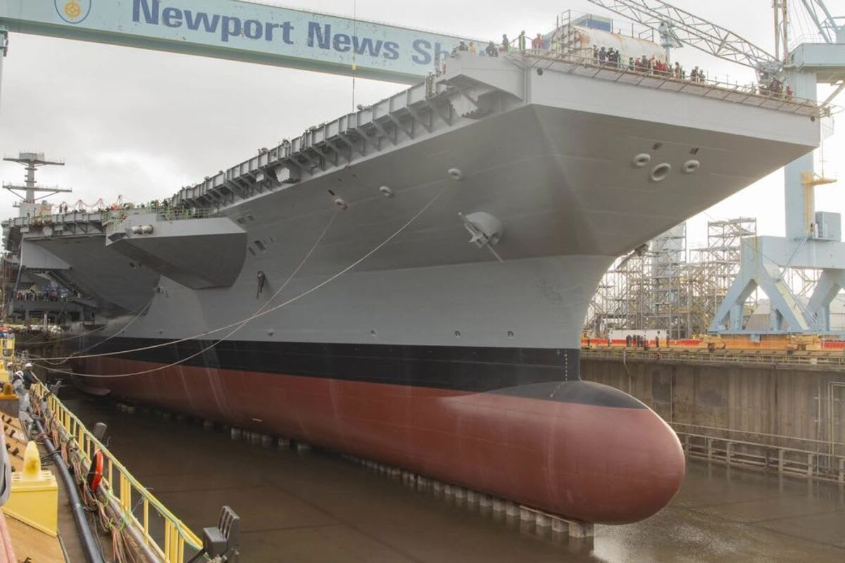 Navy Aircraft Carrier USS John F. Kennedy Faces 20-Month ...