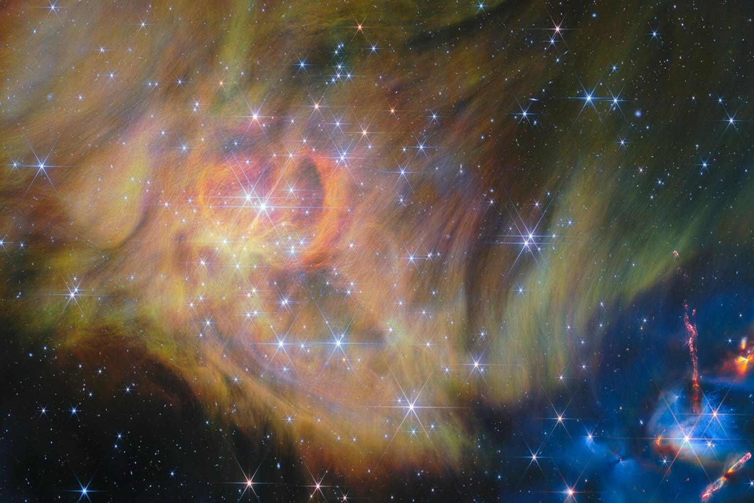 El JWST detecta elementos pesados sembrando el espacio apenas 500 millones de años después del Big Bang