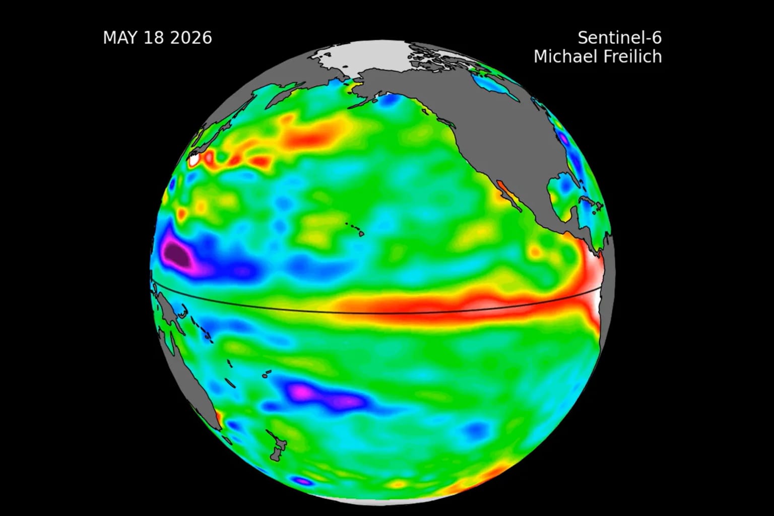 El «súper El Niño» de 2026 bate el récord histórico y aún le faltan meses para alcanzar su punto máximo