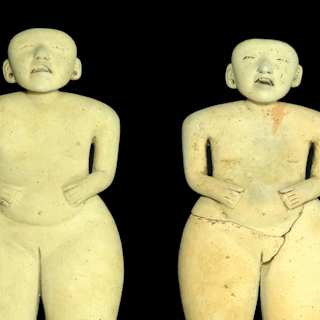 Ancient Ceramic Puppets Found atop Pyramid