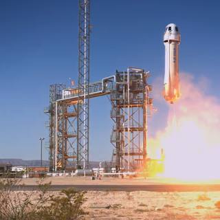 Blue Origin launches 6 passengers in 13th crewed flight