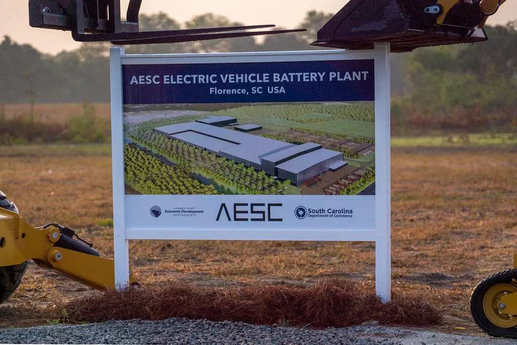 AESC halts battery factory construction in South Carolina ...