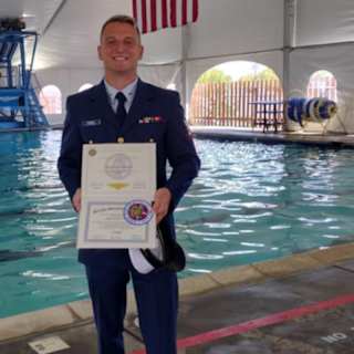 Coast Guard swimmer saves 165 in Texas floods on first mission