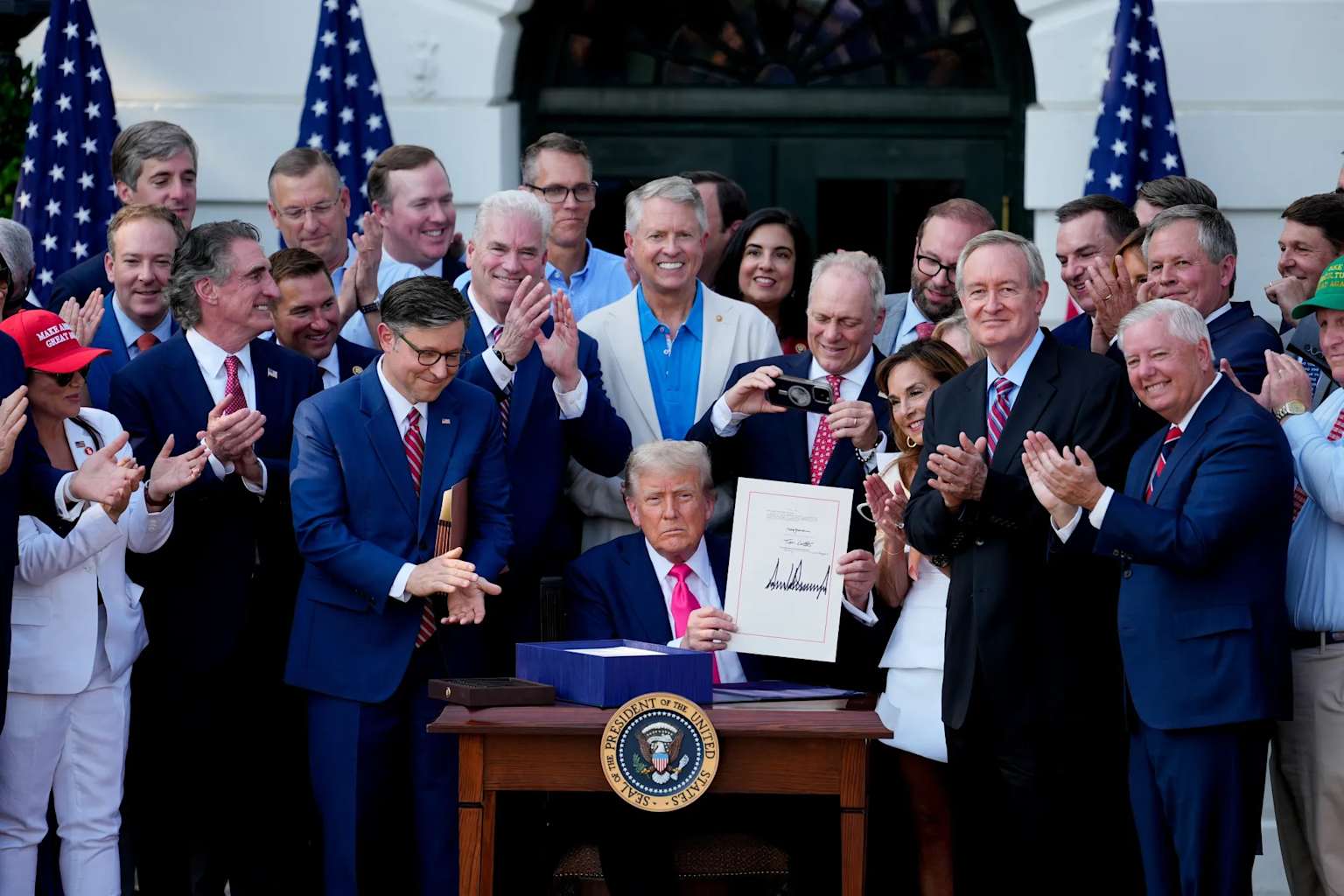 One Big Beautiful Bill Signed by Trump, Enshrining Tax Cuts ...
