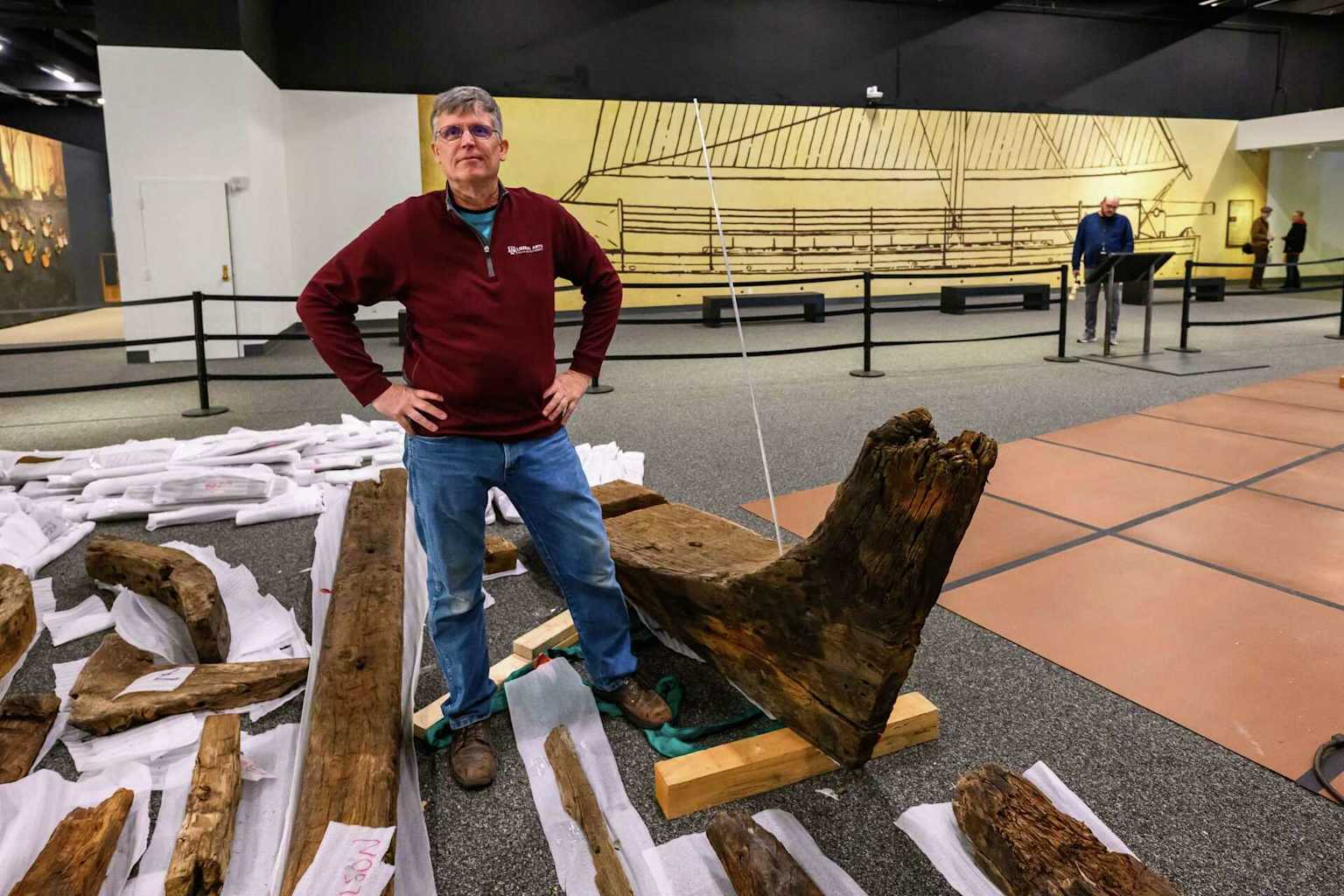 Revolutionary War boat, found at Ground Zero, docks at State ...