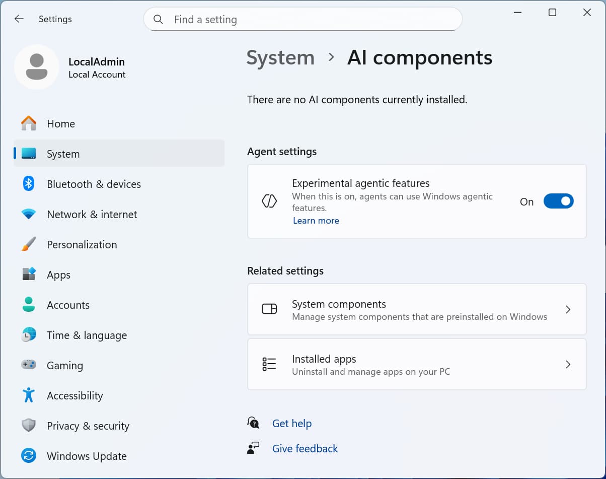 마이크로소프트, 윈도우 11 AI 에이전트가 악성코드를 설치할 수 있다고 경고