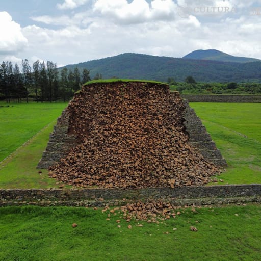 Rain Collapses Pre-Columbian Pyramid