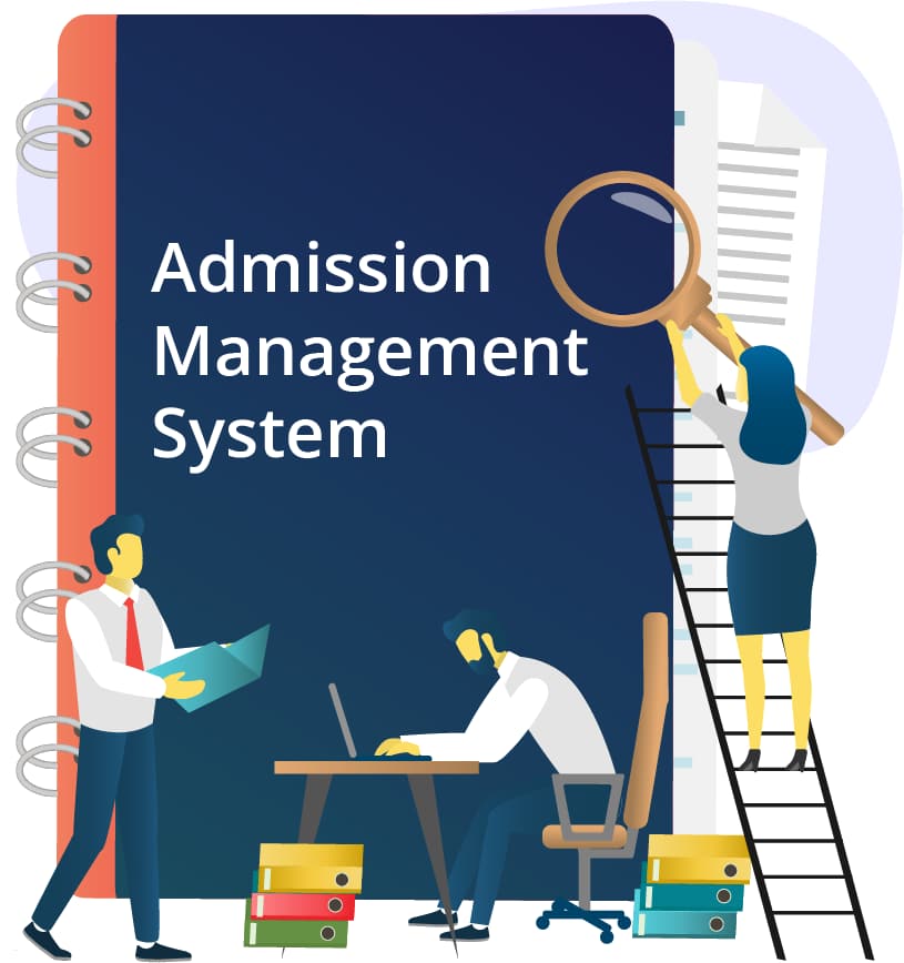 Admissions management illustration