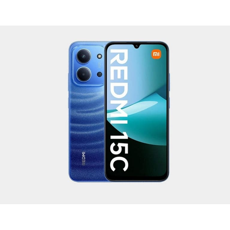 Redmi 15C отпред и отзад