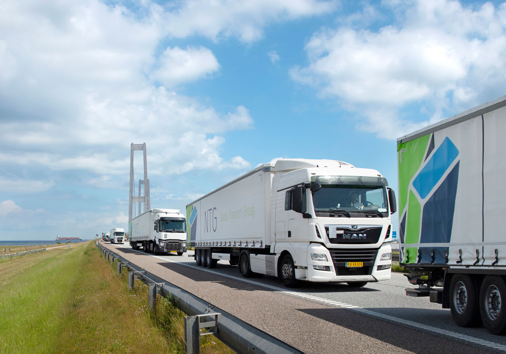 Road freight trucks