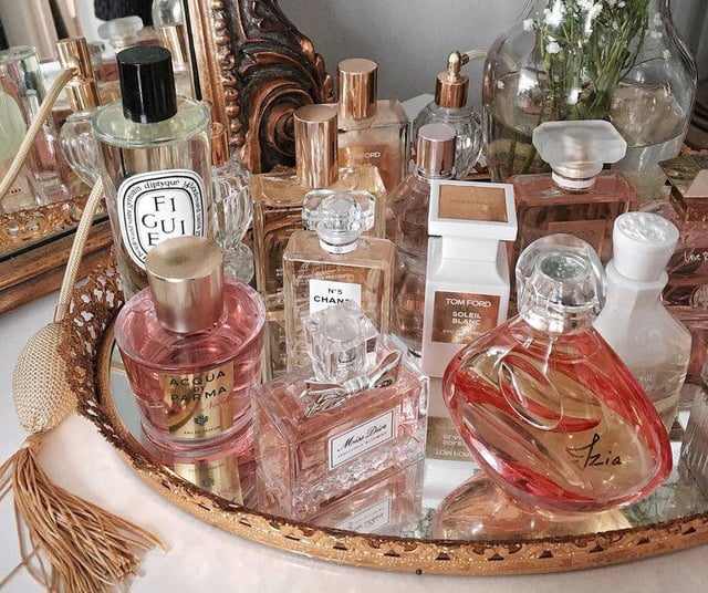 Collection parfums vanity