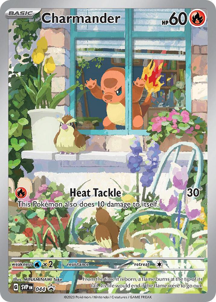 Charmander Pok&eacute;mon card