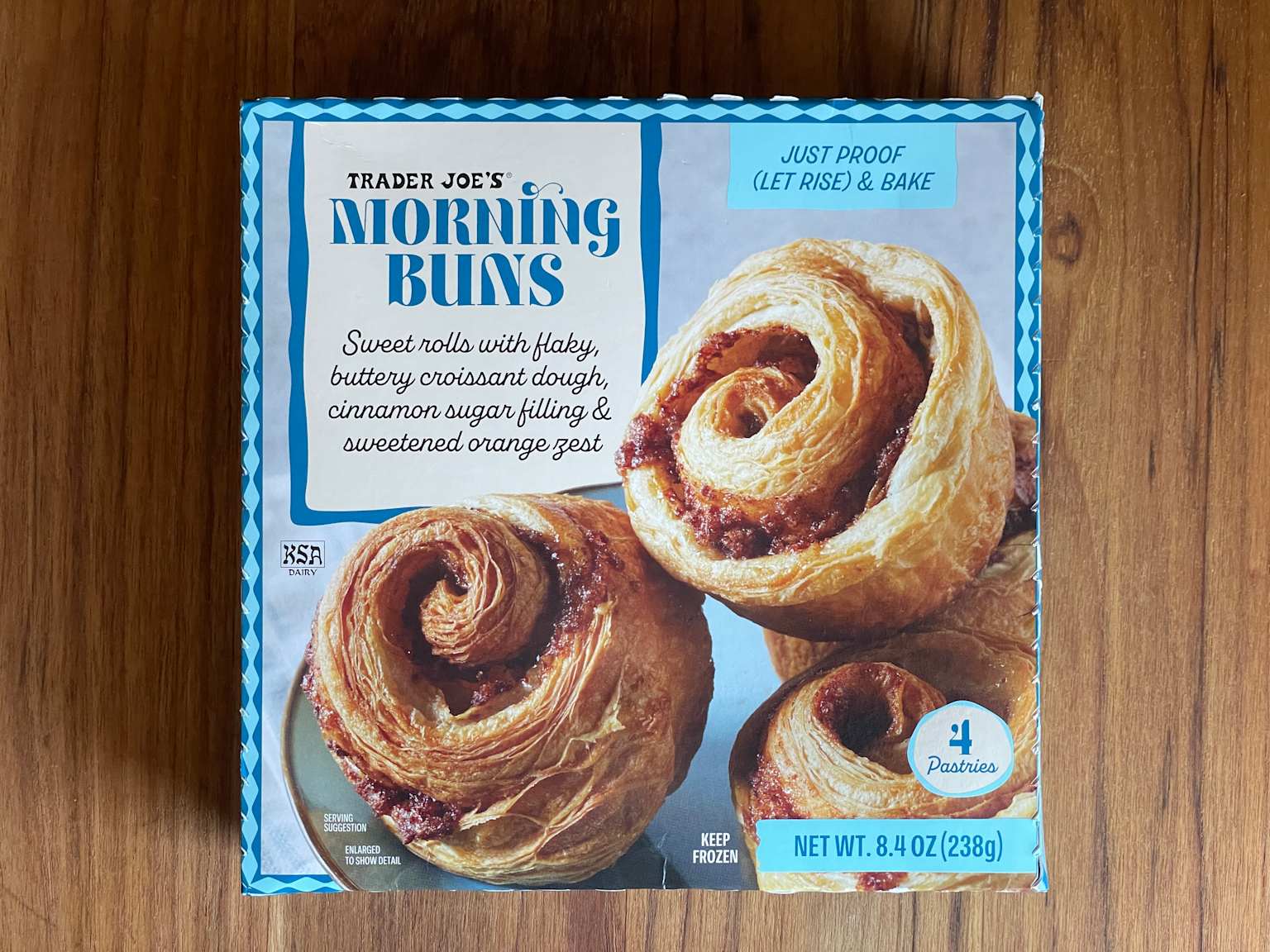 Trader Joe's Morning Buns package