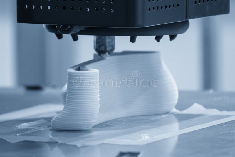 3D printer printing a prototype object