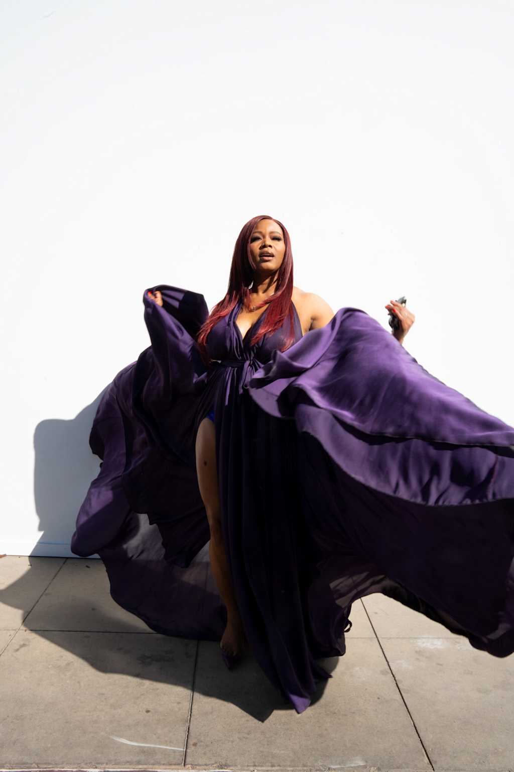 Claire Sulmers purple