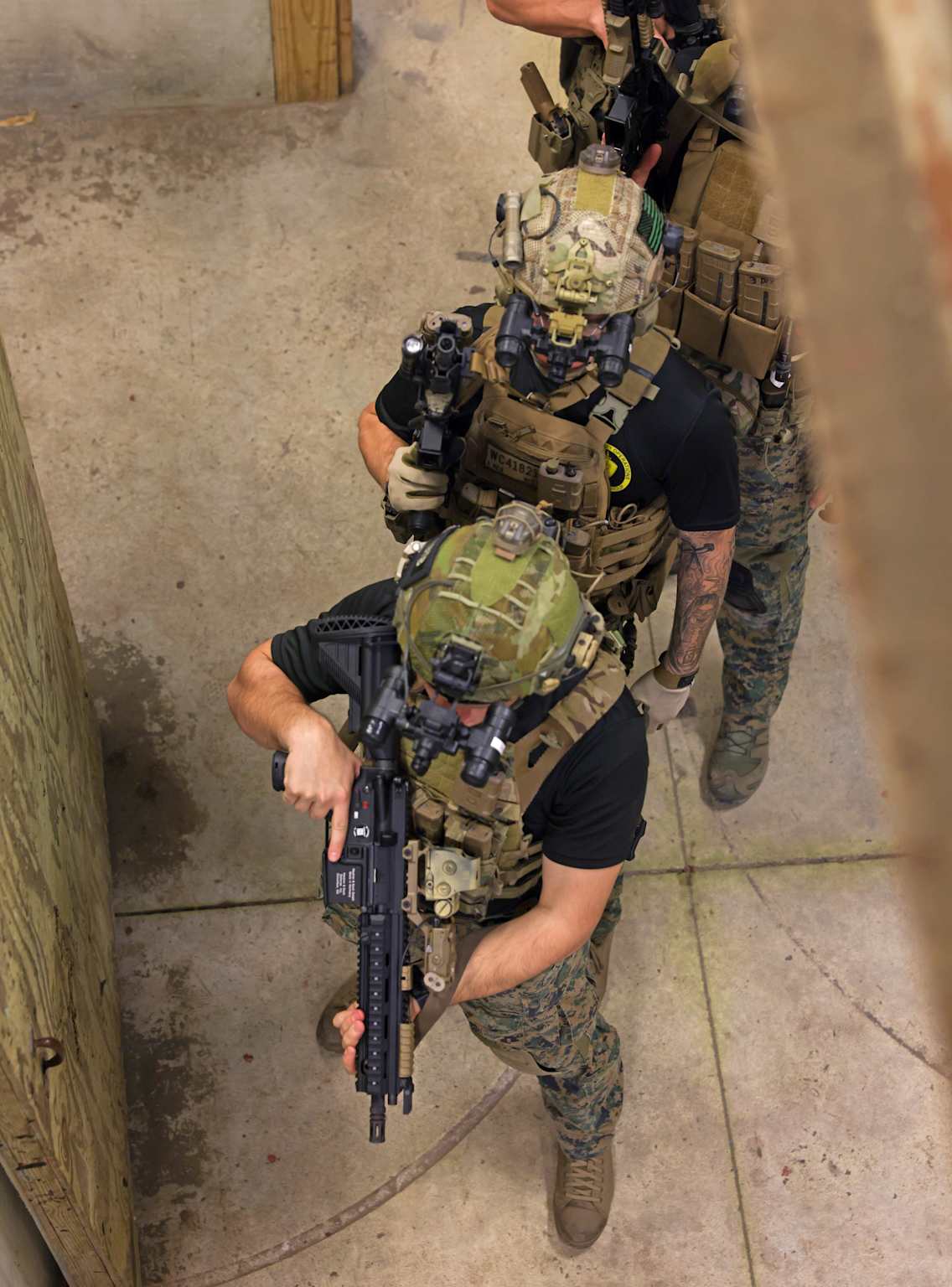 Marines Reconnaissance Unit Preparing for Operations