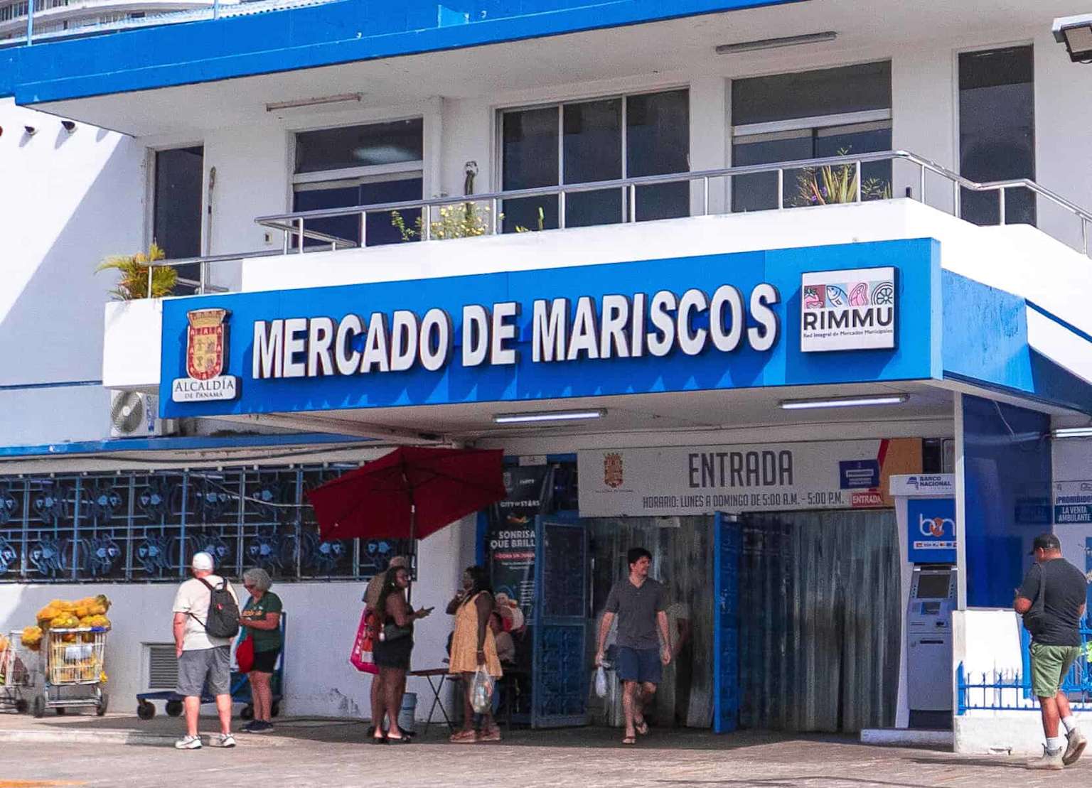 Mercado de Mariscos Panama City exterior