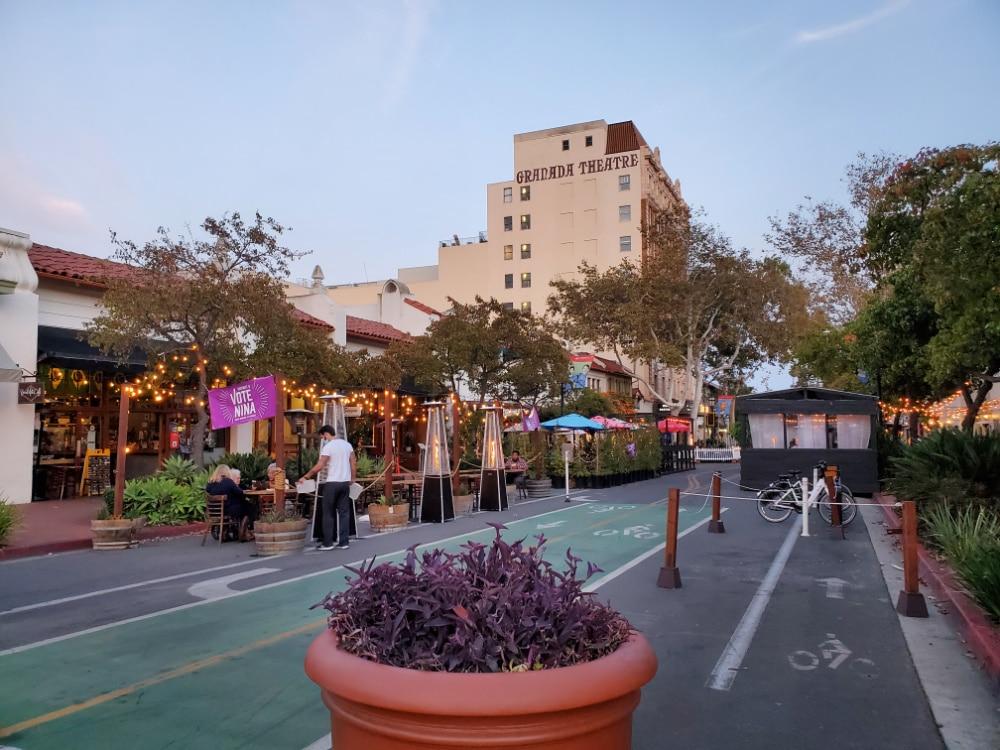 Santa Barbara street scene