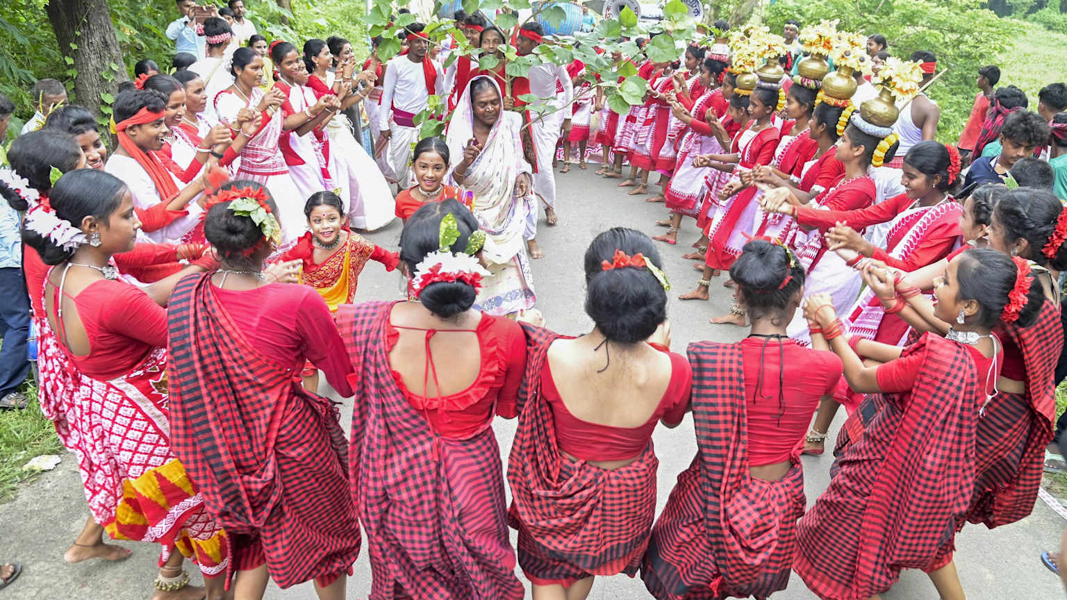 Jharkhand tribal women festival