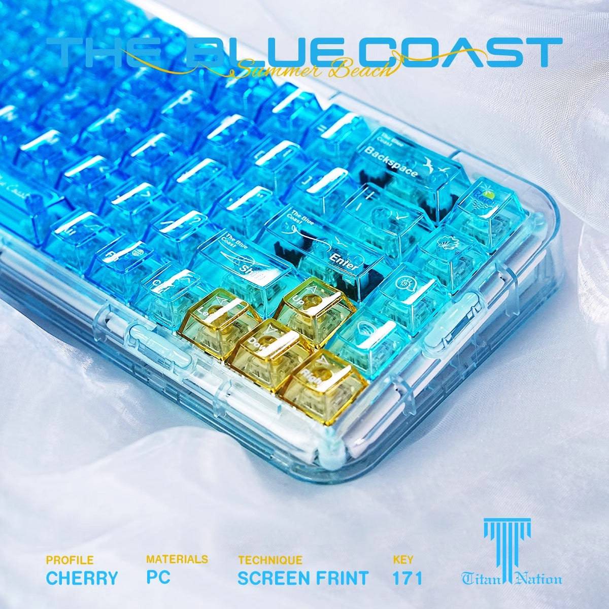 【Keychron】生物個體 透光鍵帽 CSA高度 PBT材質 141鍵