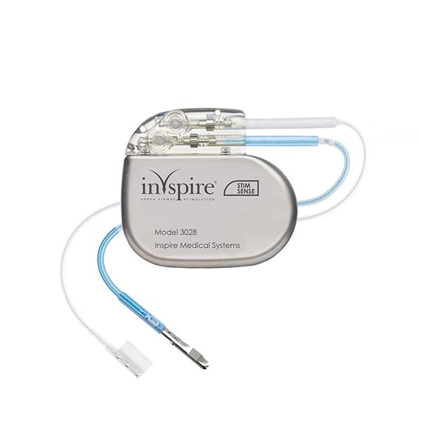 Sleep Apnea Without CPAP — 9 Treatments That Actually Work 7 Inspire Model 3028 upper airway stimulation implant device with leads for sleep apnea treatment