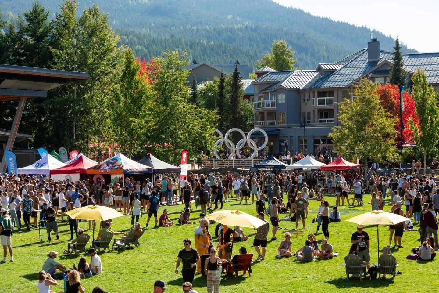 BC brewery festival outdoor Whistler