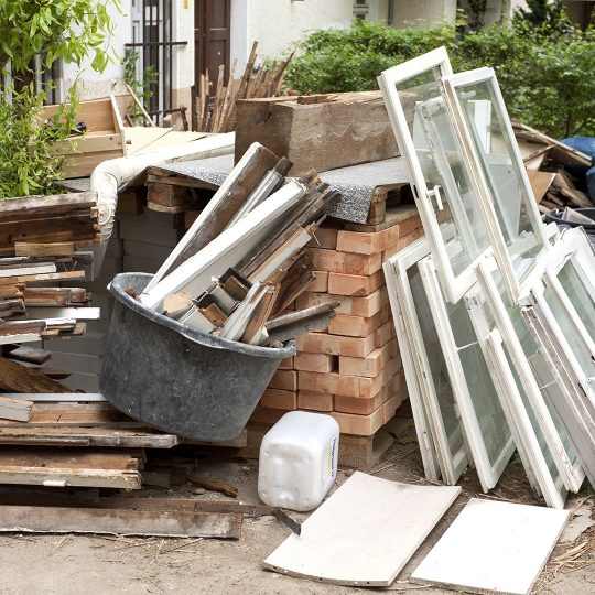 Construction debris