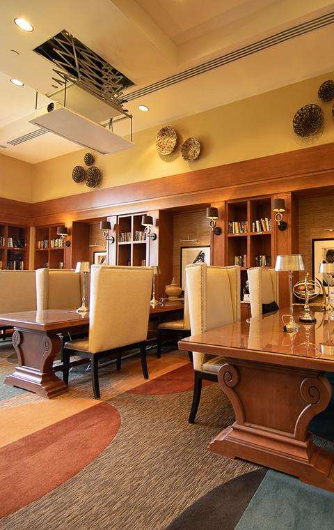 Dining room at the Monarch Club in Trilogy at Monarch Dunes
