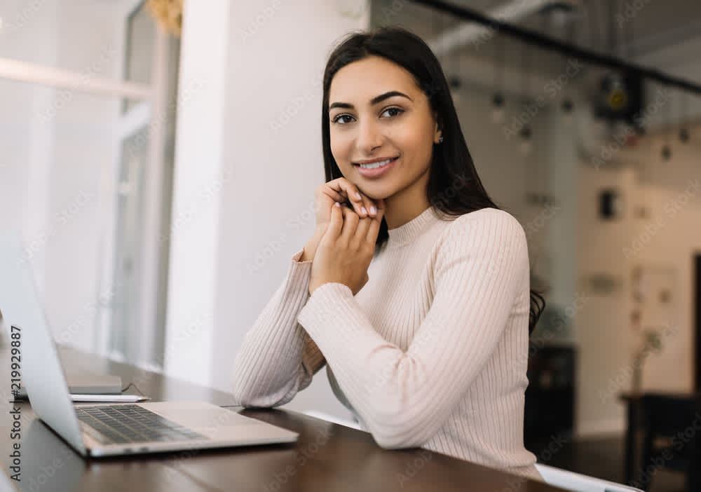 Indian woman freelancer working from home on a laptop, representing online earning for students