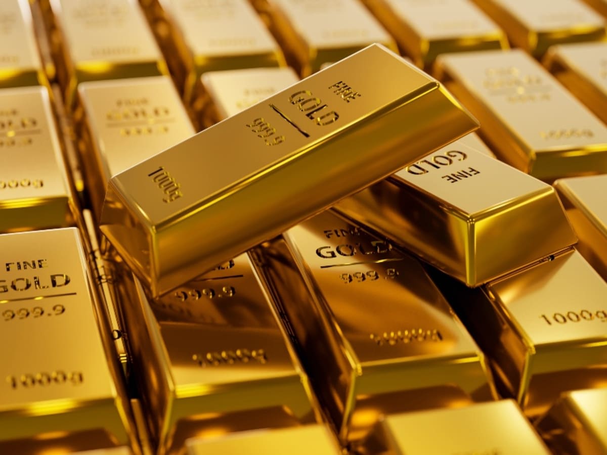 African gold bars with purity markings - certified 99.99% pure