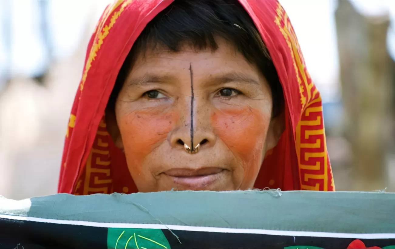 Kuna woman San Blas Panama indigenous culture