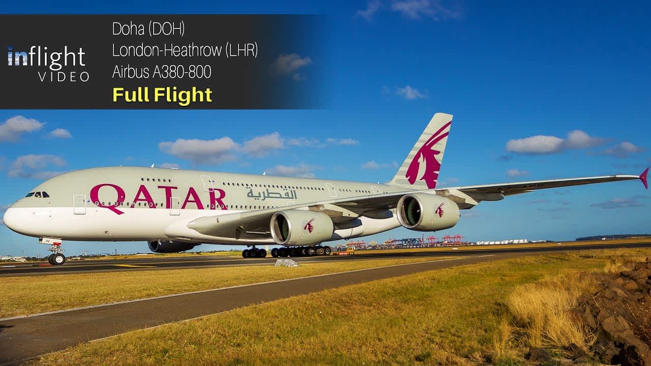 Doha to London Qatar Airways