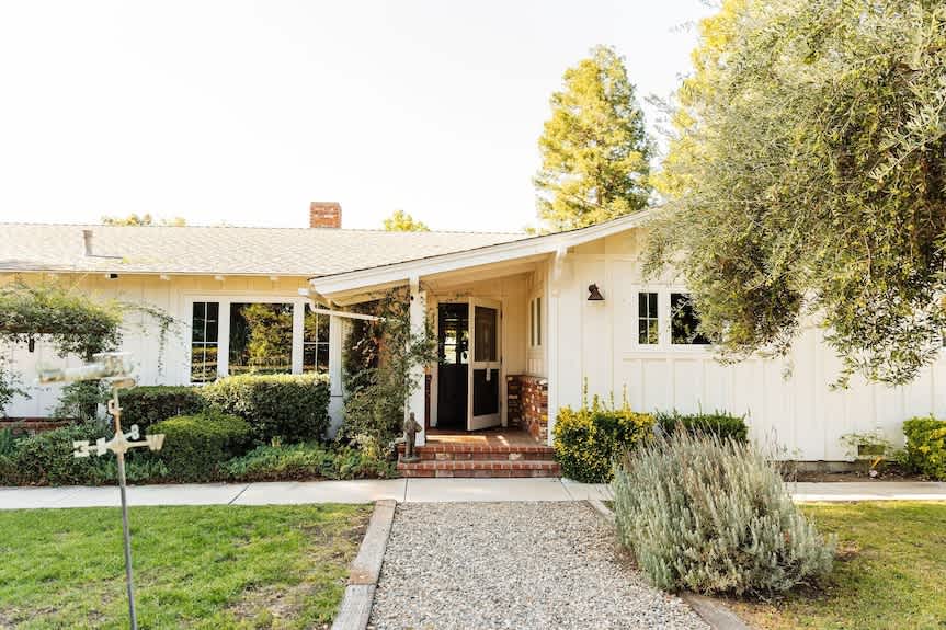 Farmhouse style Santa Ynez Valley home