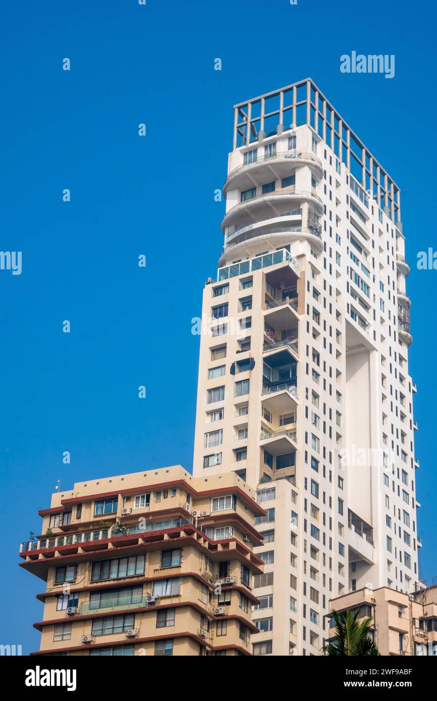 Modern apartment tower exterior used for premium apartment projects