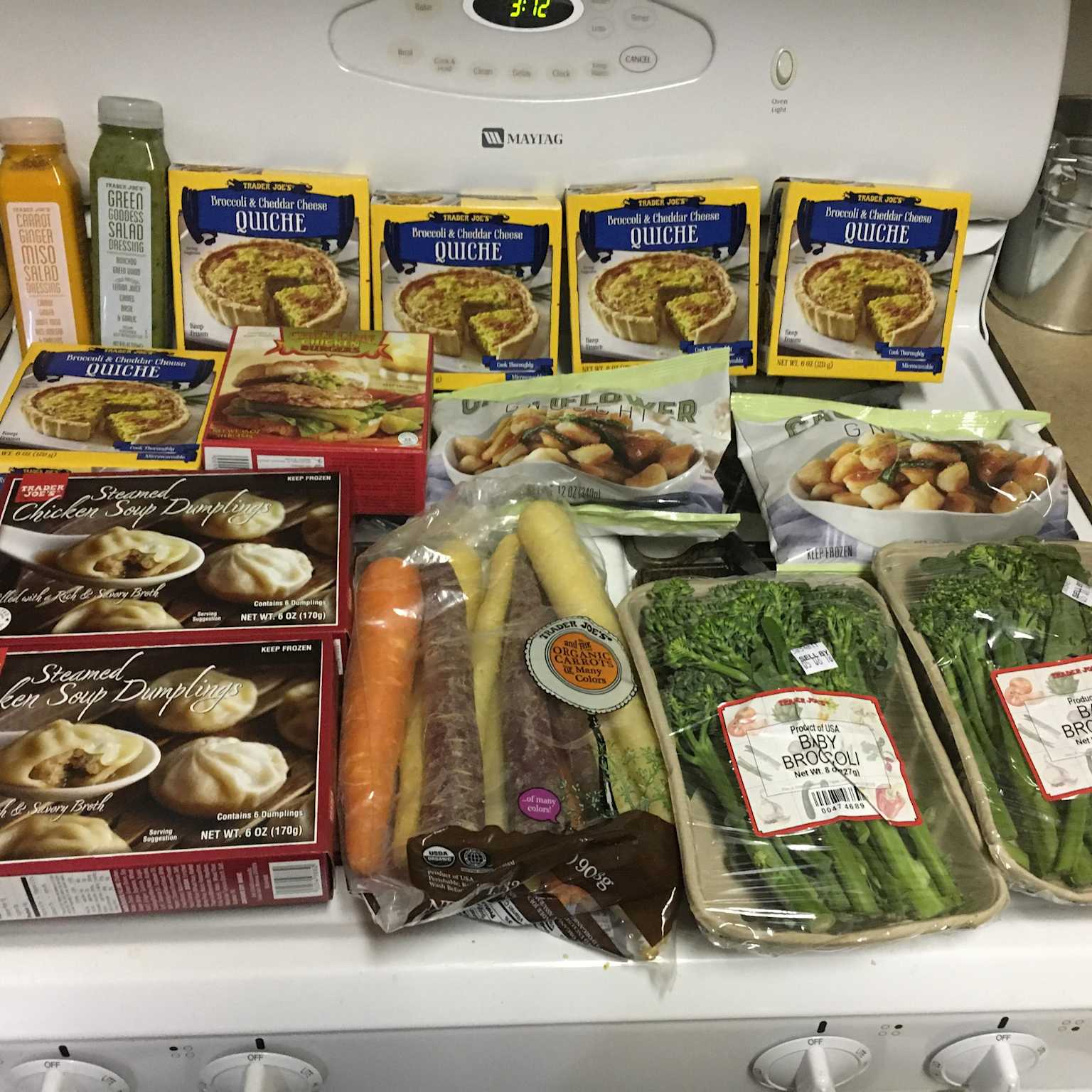 Trader Joe's frozen and refrigerated haul