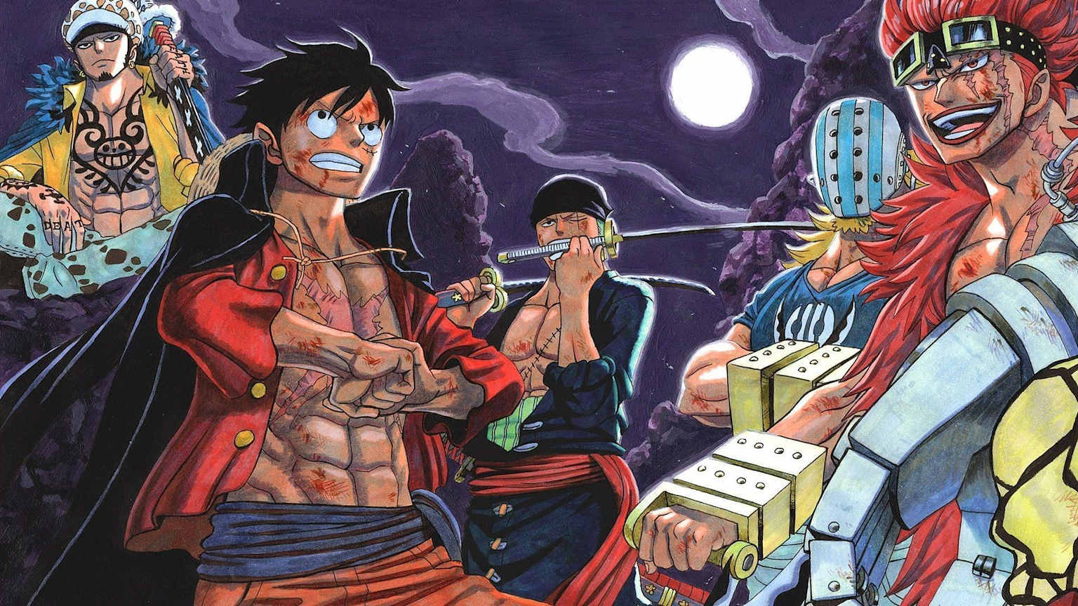 Les 11 Supernovas Worst Generation One Piece - Luffy Zoro Law Kidd