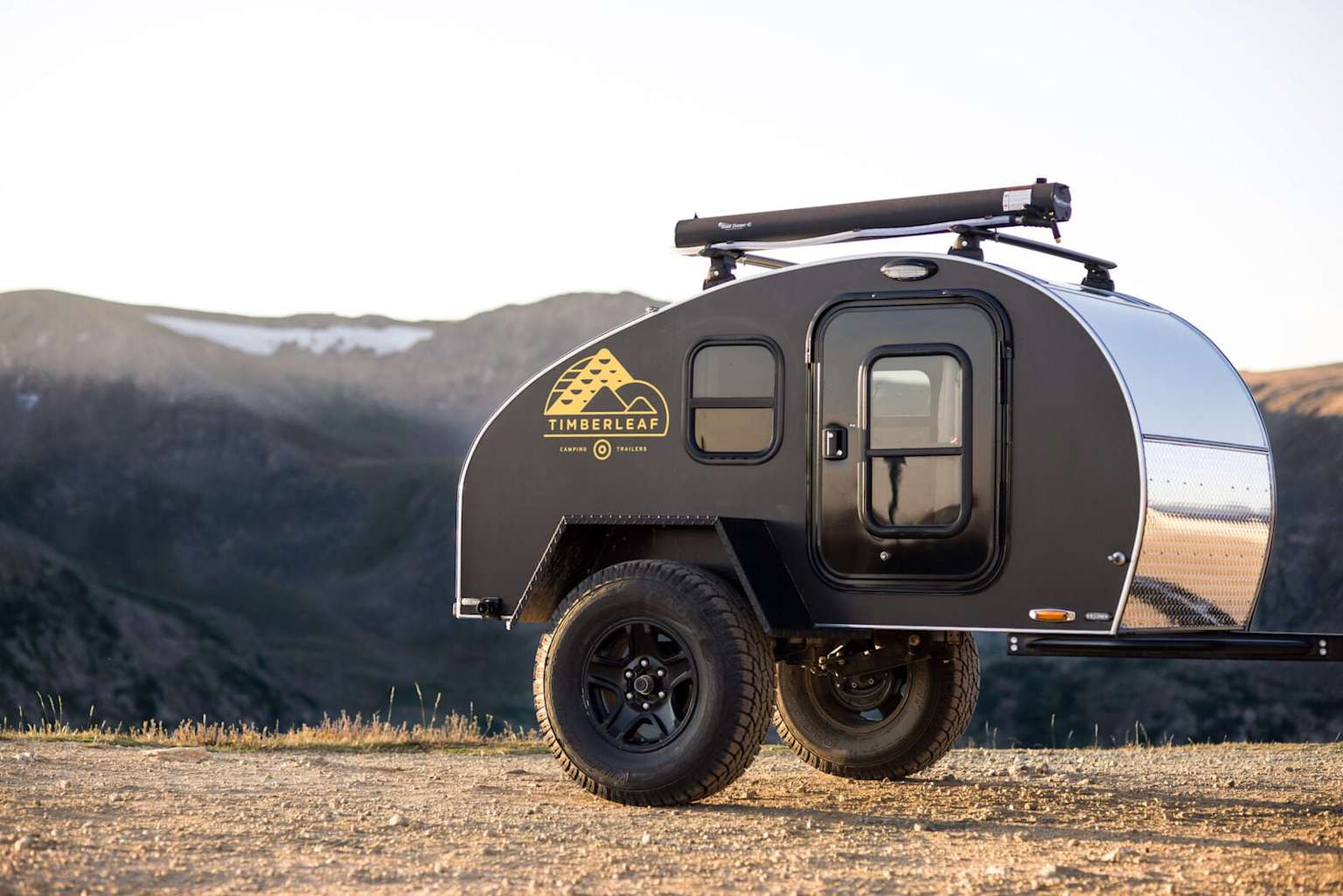 Pika teardrop trailer exterior