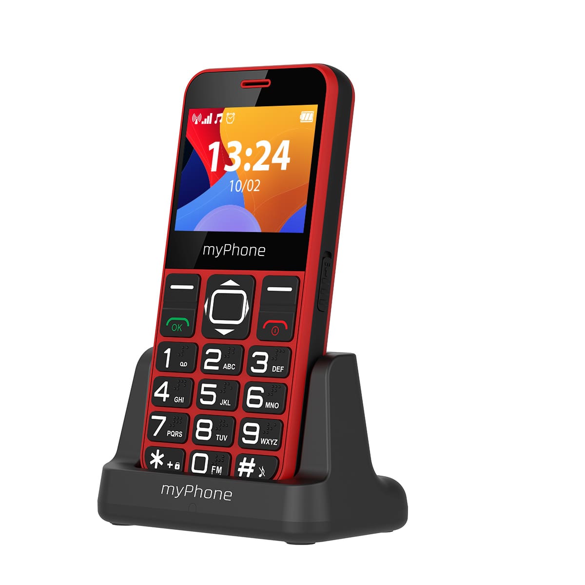 myPhone Halo 3 red със зарядна станция