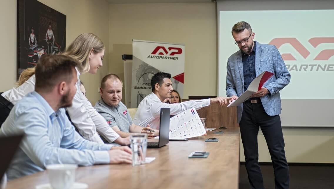 Business collaboration meeting