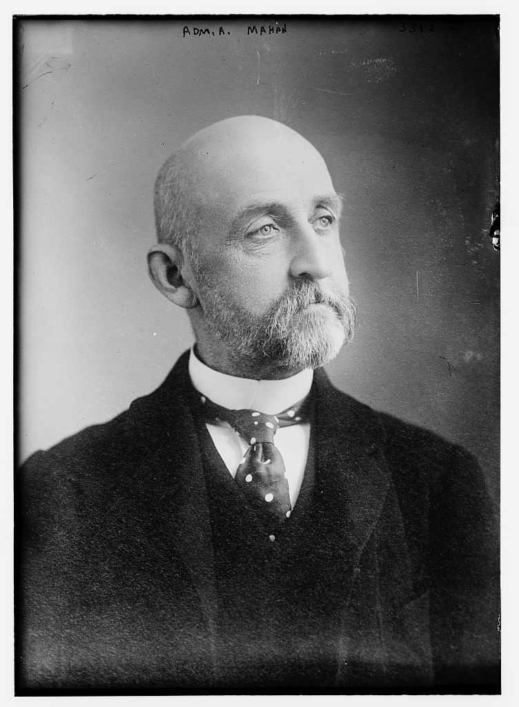 Portrait of Rear Admiral Alfred Thayer Mahan, naval theorist